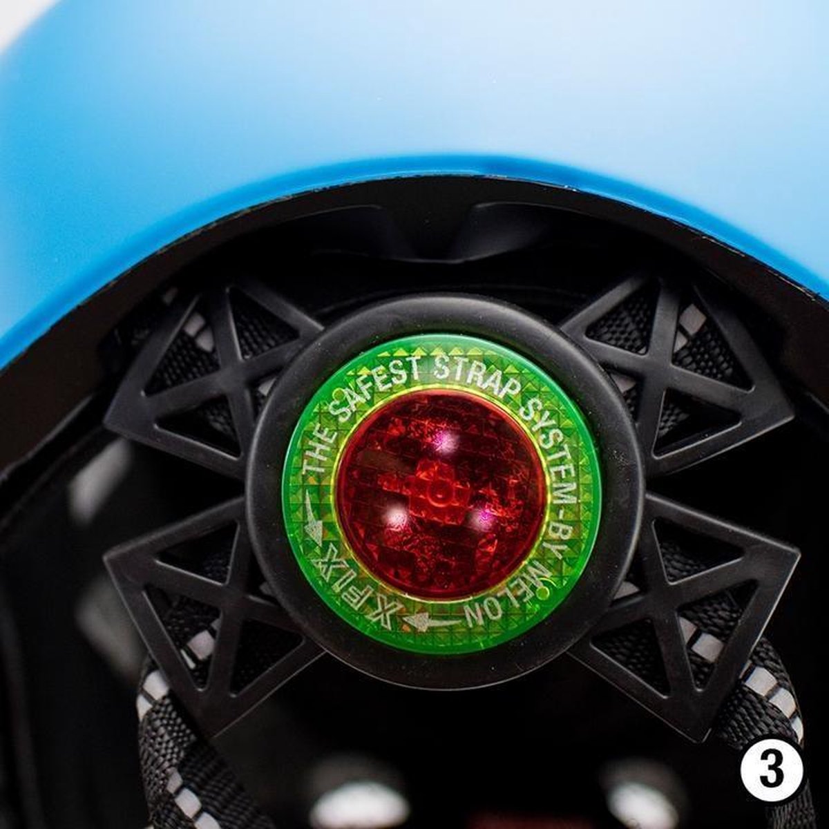 MELON Fietshelm Robin & Leo Junior Maat Xxs - Blauw