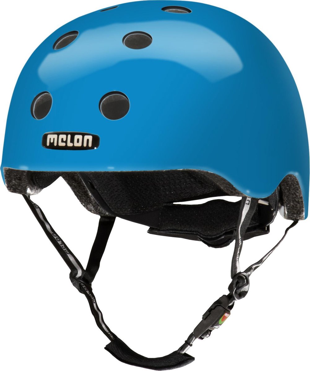 MELON Fietshelm Rainbow Blue Junior Maat Xxs - Blauw