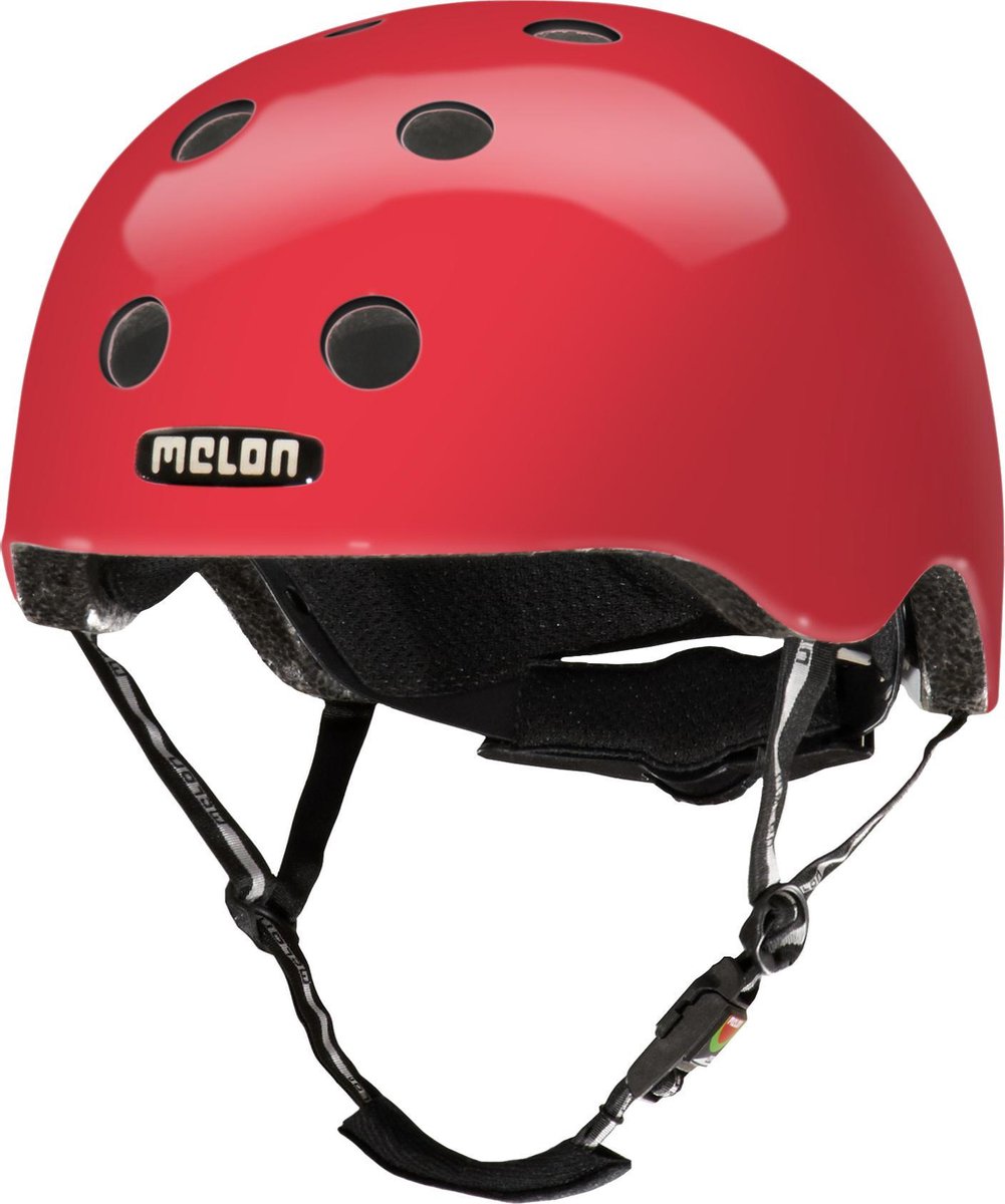 MELON Fietshelm Rainbow Red Junior Maat Xxs - Rood