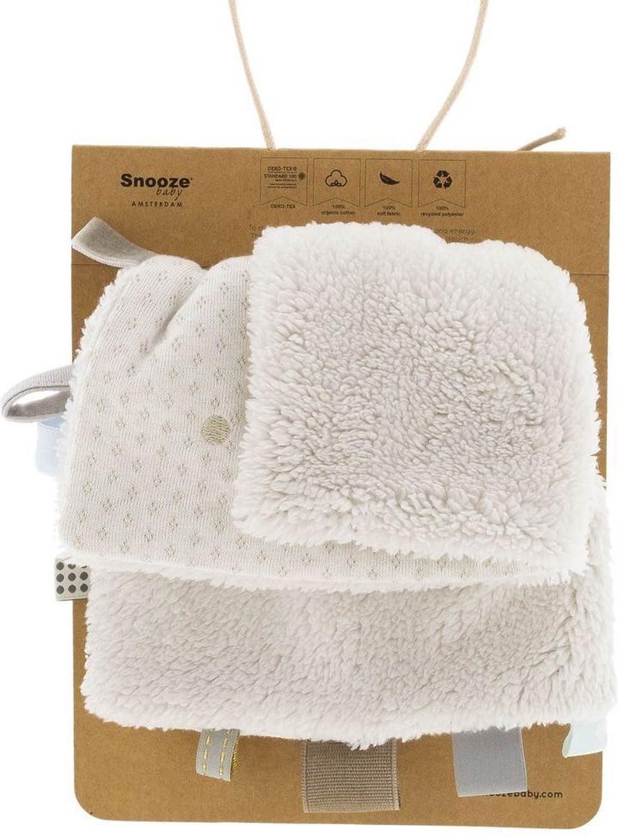 Snoozebaby Organic Comfort Toy Sweet Dreaming (25x25cm) Smokey Green