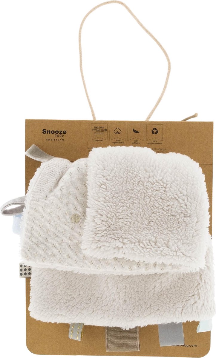 Snoozebaby Organic Comfort Toy Sweet Dreaming (25x25cm) Smokey Green