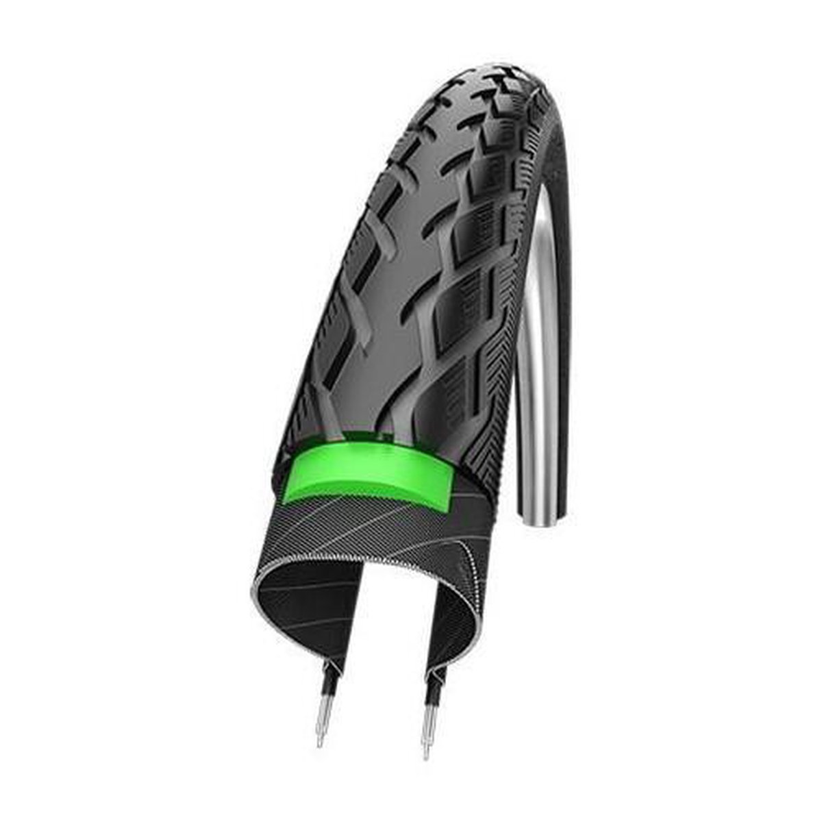 Schwalbe buitenband Marathon 27.5 x 1.65 (44 584) - Zwart