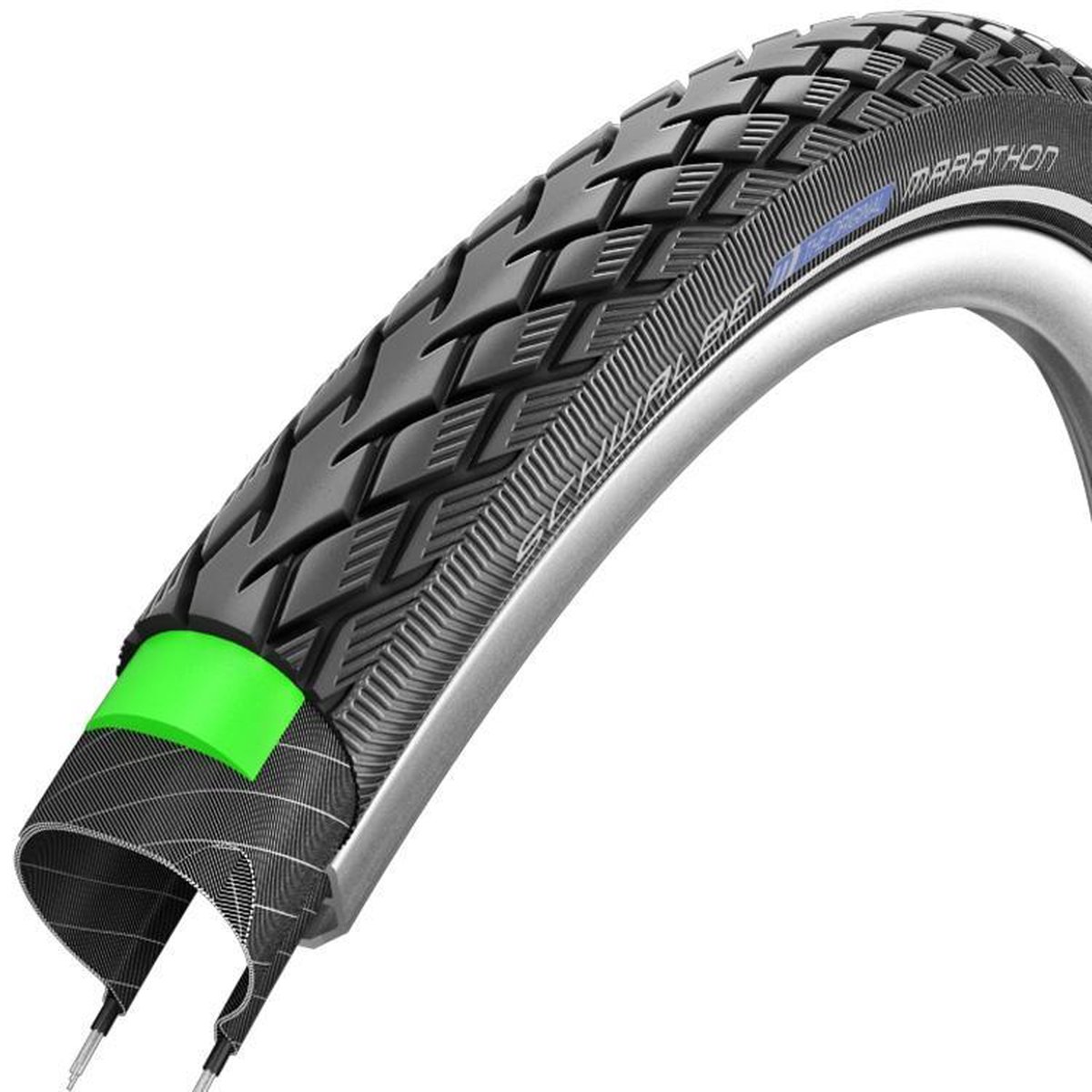 Schwalbe buitenband Marathon 27.5 x 1.65 (44 584) - Zwart