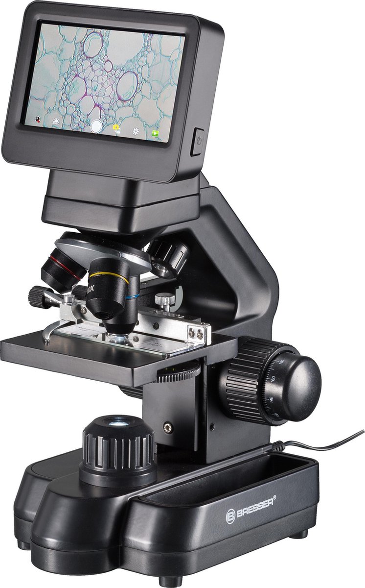 Bresser Microscoop Biolux Touch 5mp Hdmi 30-1125x Staal - Zwart
