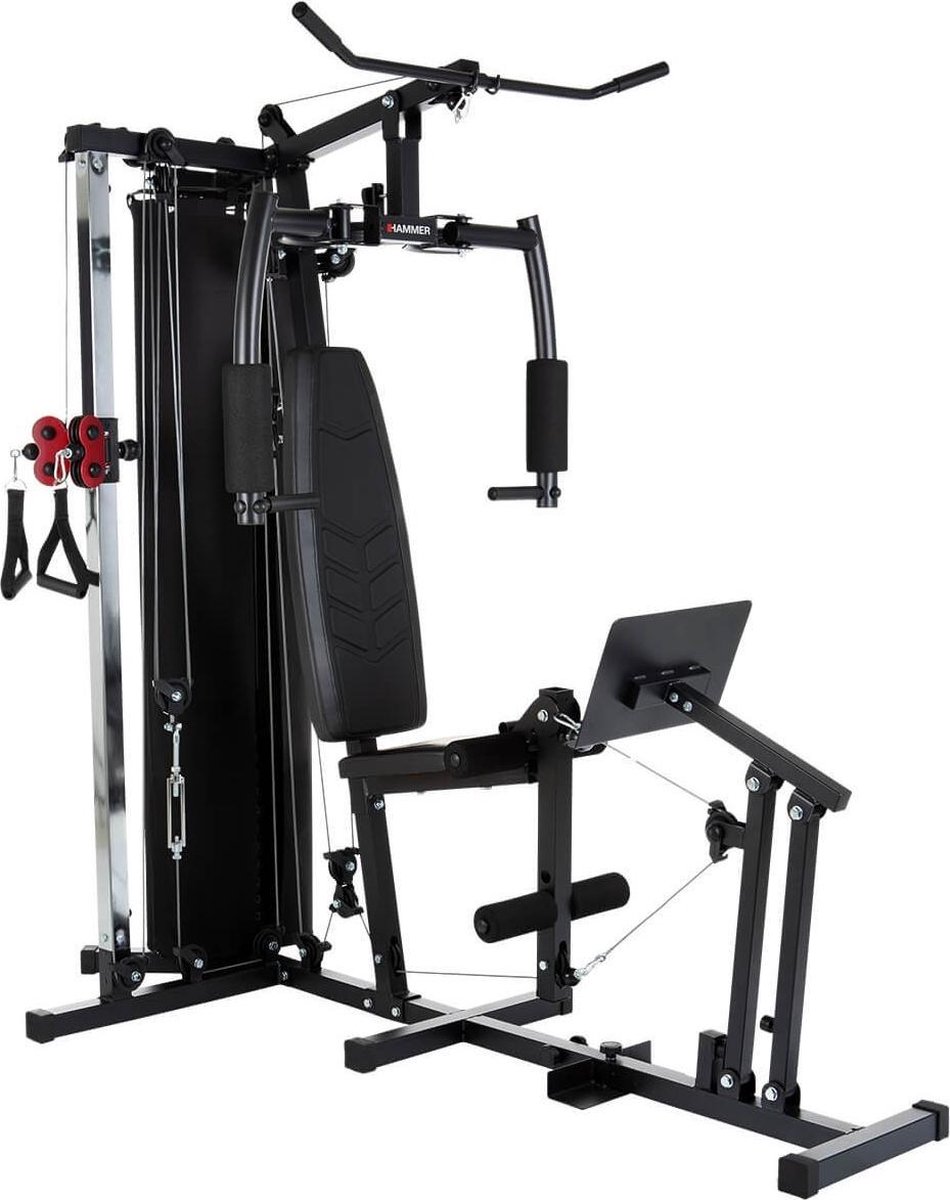 HAMMER Ferrum Tx3 Homegym Met Pulley En Legpress - Zwart