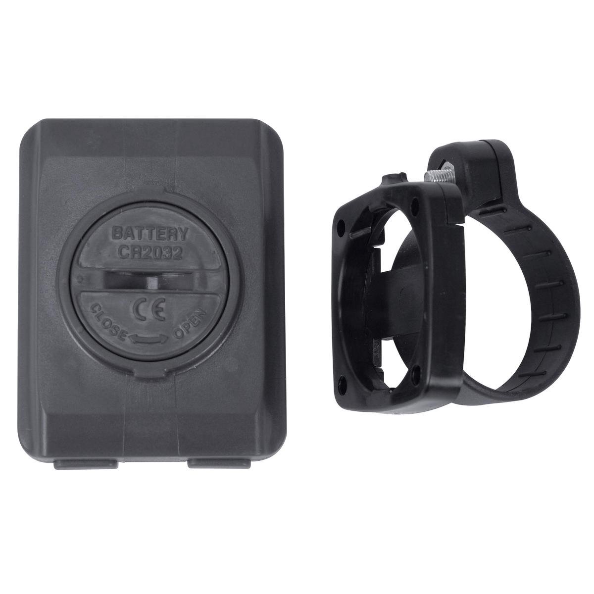 DRESCO fietscomputer 5 x 5 cm - Wit