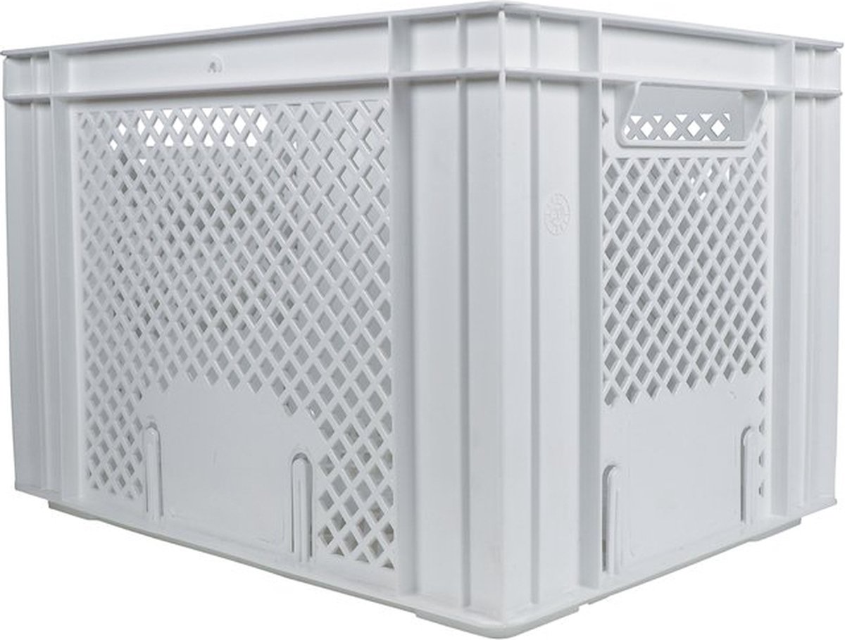 TOM fietskrat 31,2 liter 40 x 30 cm - Wit