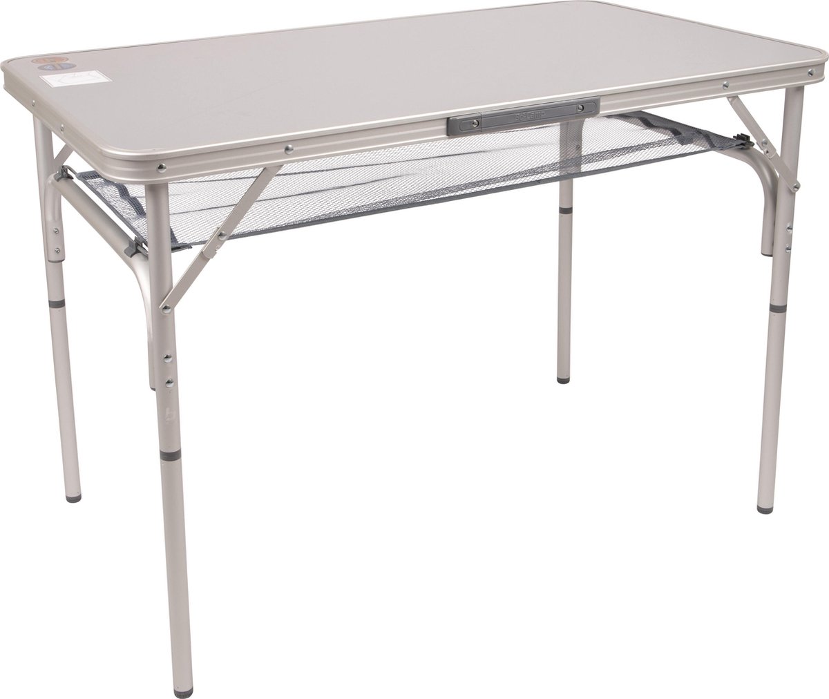 Bo-Camp Premium 100 x 60 cm Campingtafel - Grijs