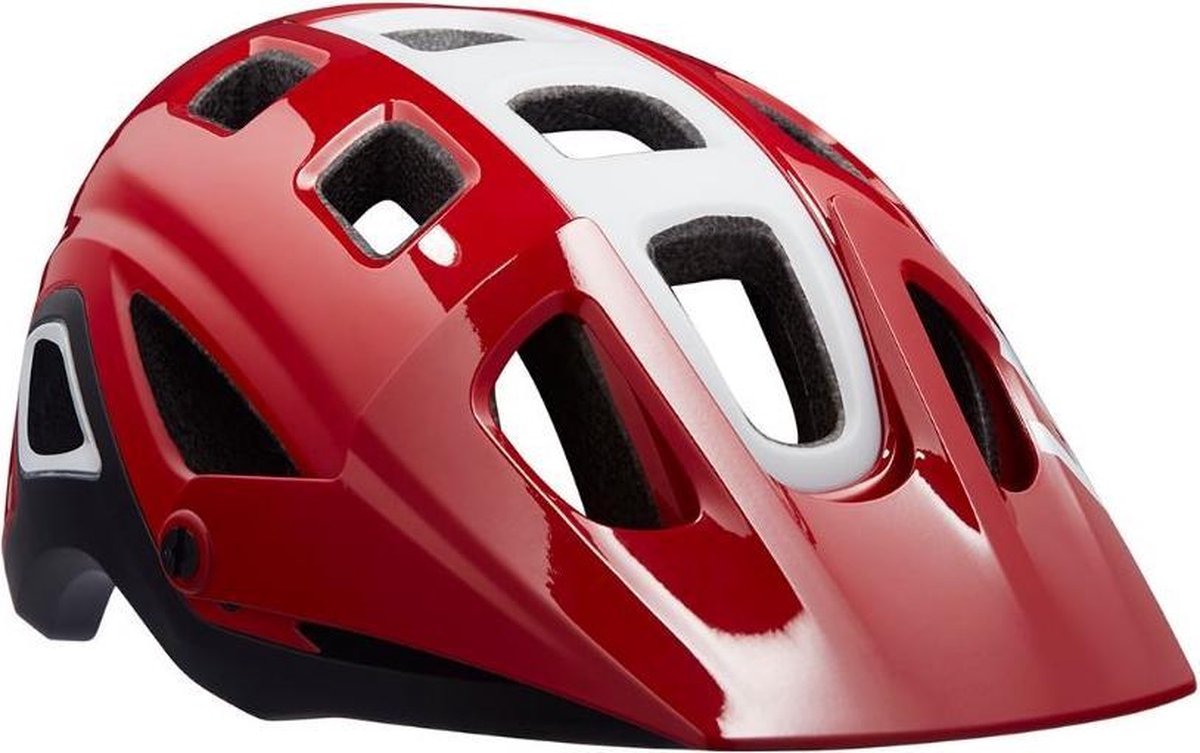 Lazer Fietshelm Impala/wit - Rood