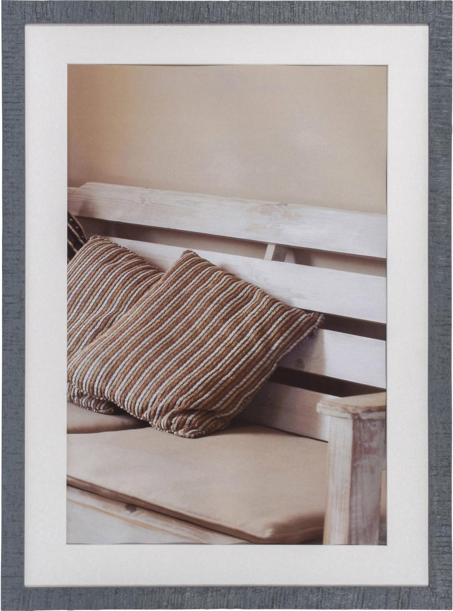 Henzo Fotolijst - Driftwood - Fotomaat 50x70 Cm - - Blauw