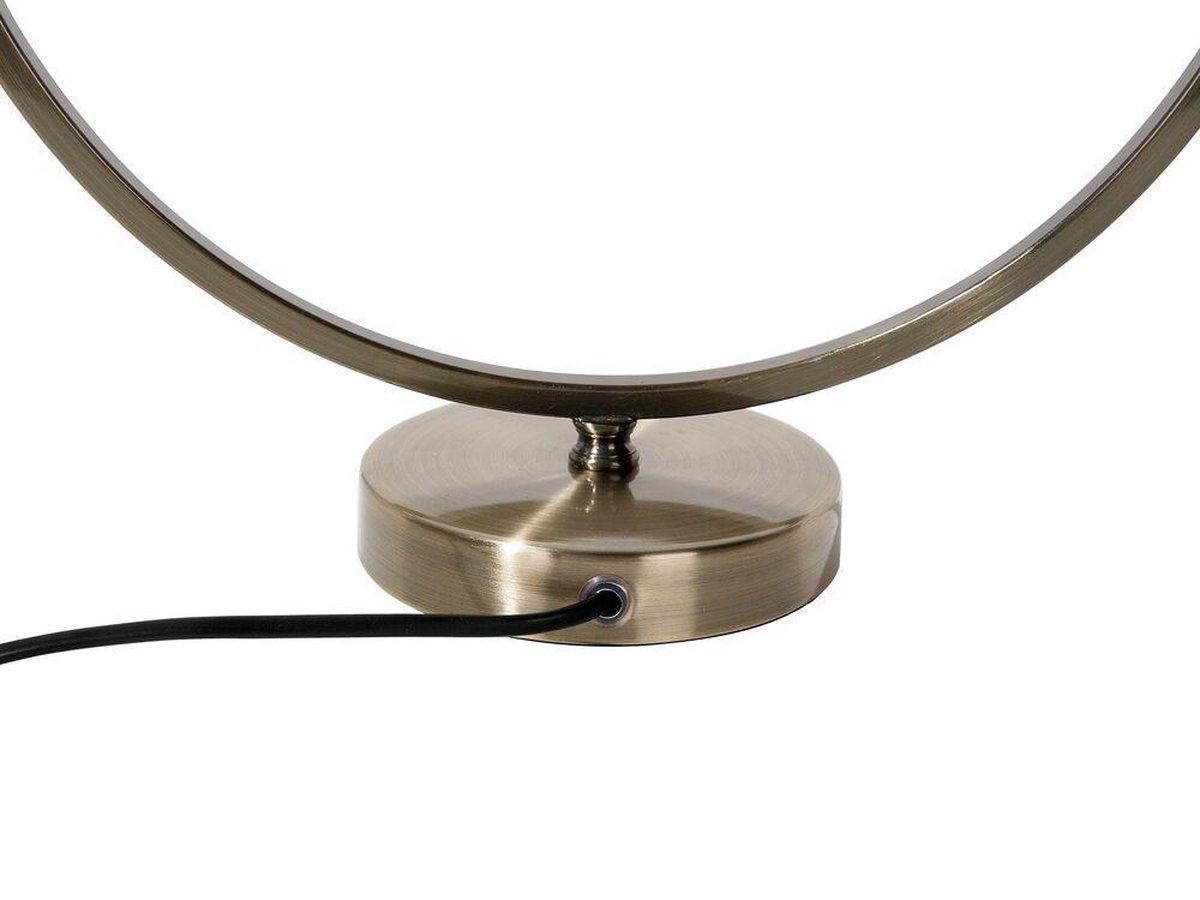 Beliani Severn Tafellamp Metaal 35 X 35 Cm - Goud