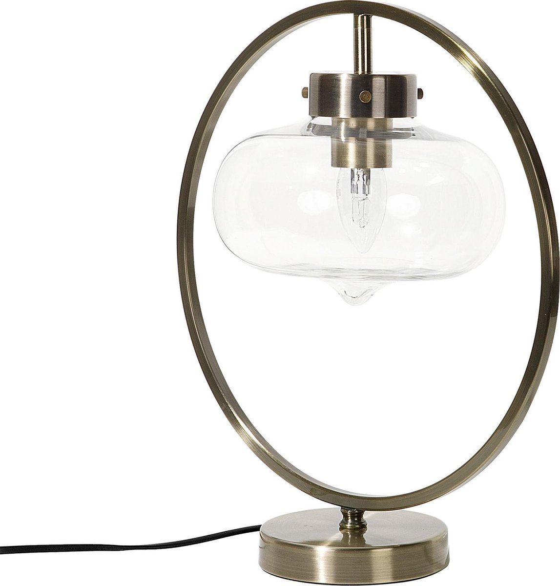 Beliani Severn Tafellamp Metaal 35 X 35 Cm - Goud