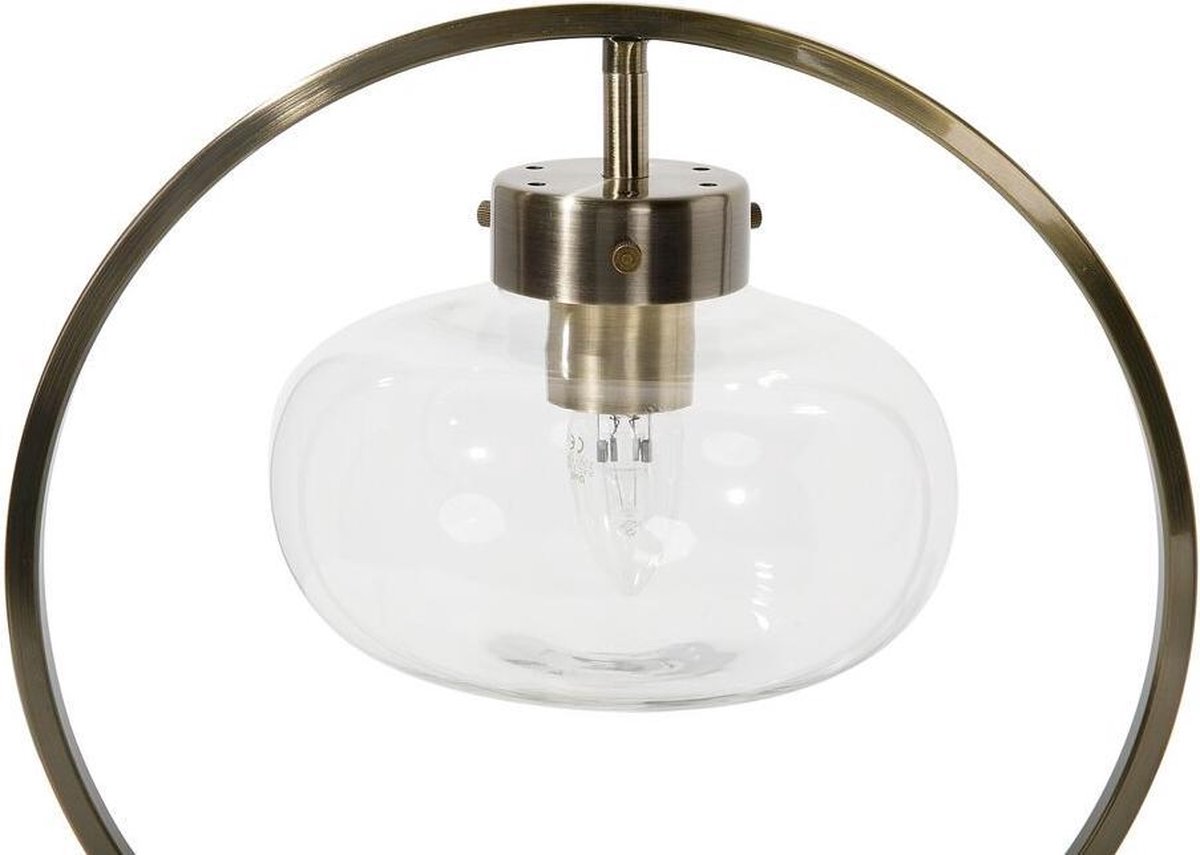 Beliani Severn Tafellamp Metaal 35 X 35 Cm - Goud