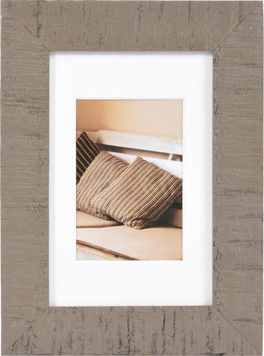 Henzo Fotolijst - Driftwood - Fotomaat 10x15 Cm - - Bruin