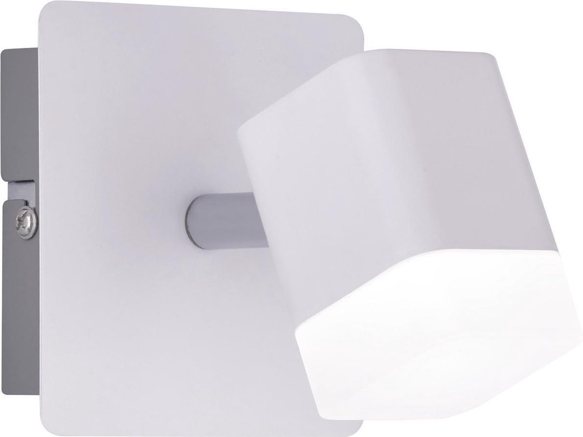 BES LED Led Plafondspot - Trion Ribon - 4w - Warm 3000k - 1-lichts - Rond - Mat - Aluminium - Wit