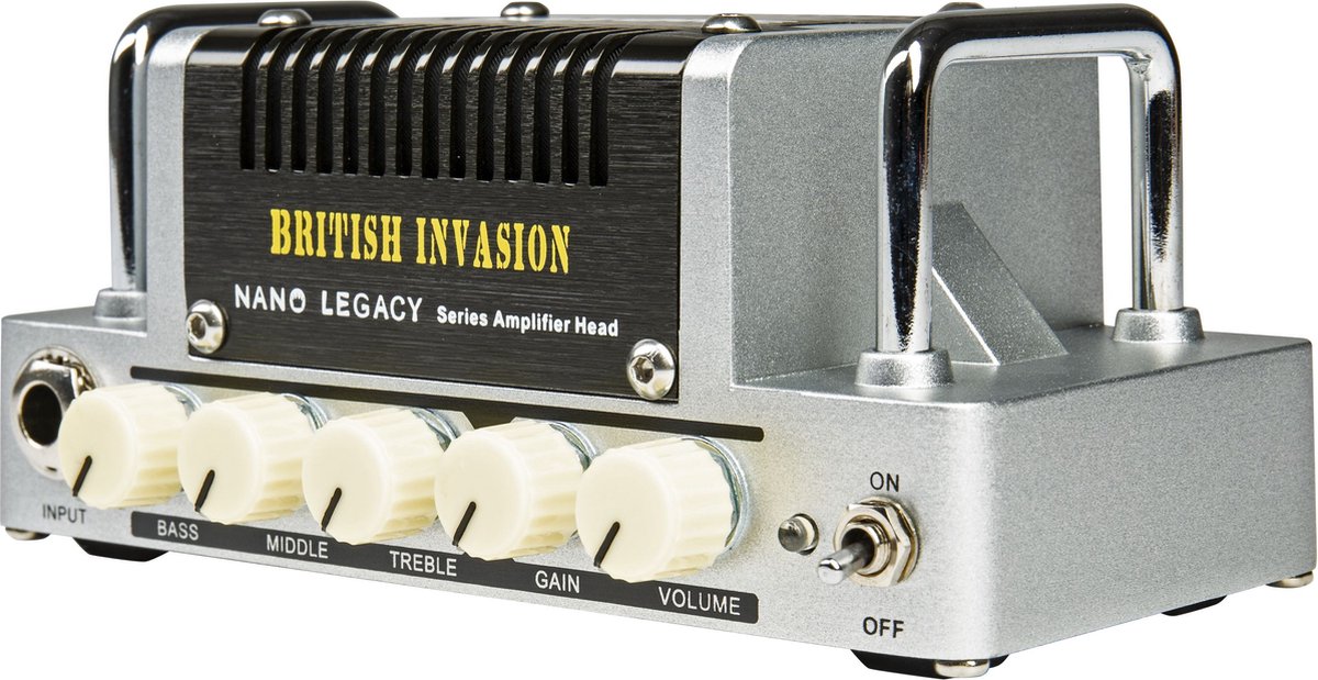 Hotone Nano Legacy British Invasion 5 Watt gitaarversterker top