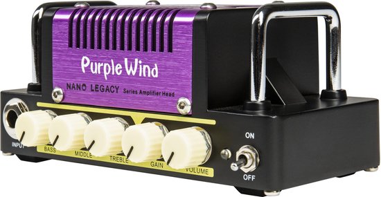 Hotone Nano Legacy Purple Wind 5 Watt gitaarversterker top