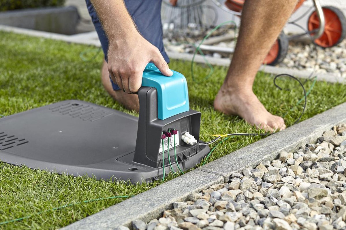 GARDENA Robotmaaier SILENO city 250m² - Grijs