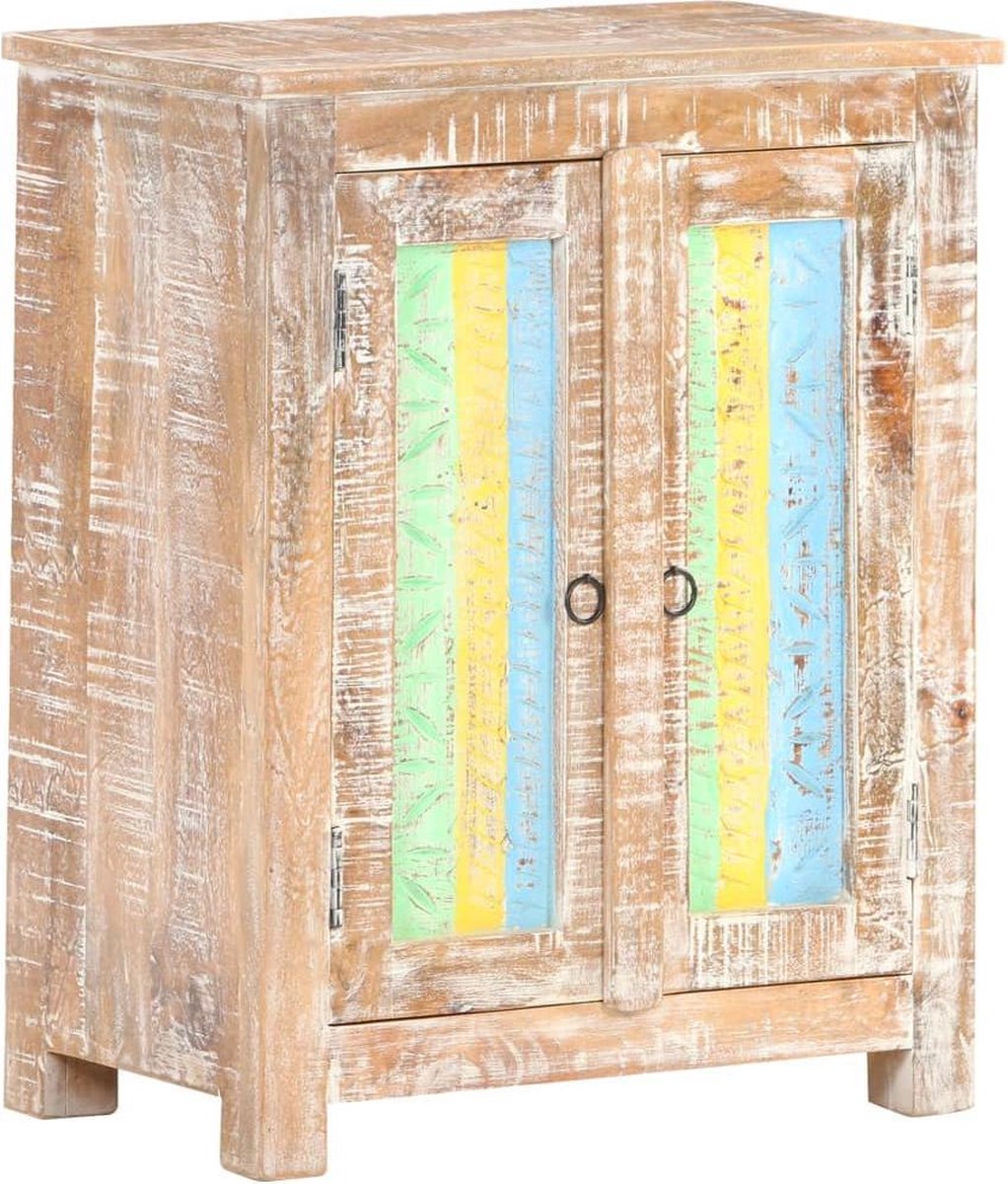 Vidaxl Dressoir 61x35x76 Cm Ruw Acaciahout