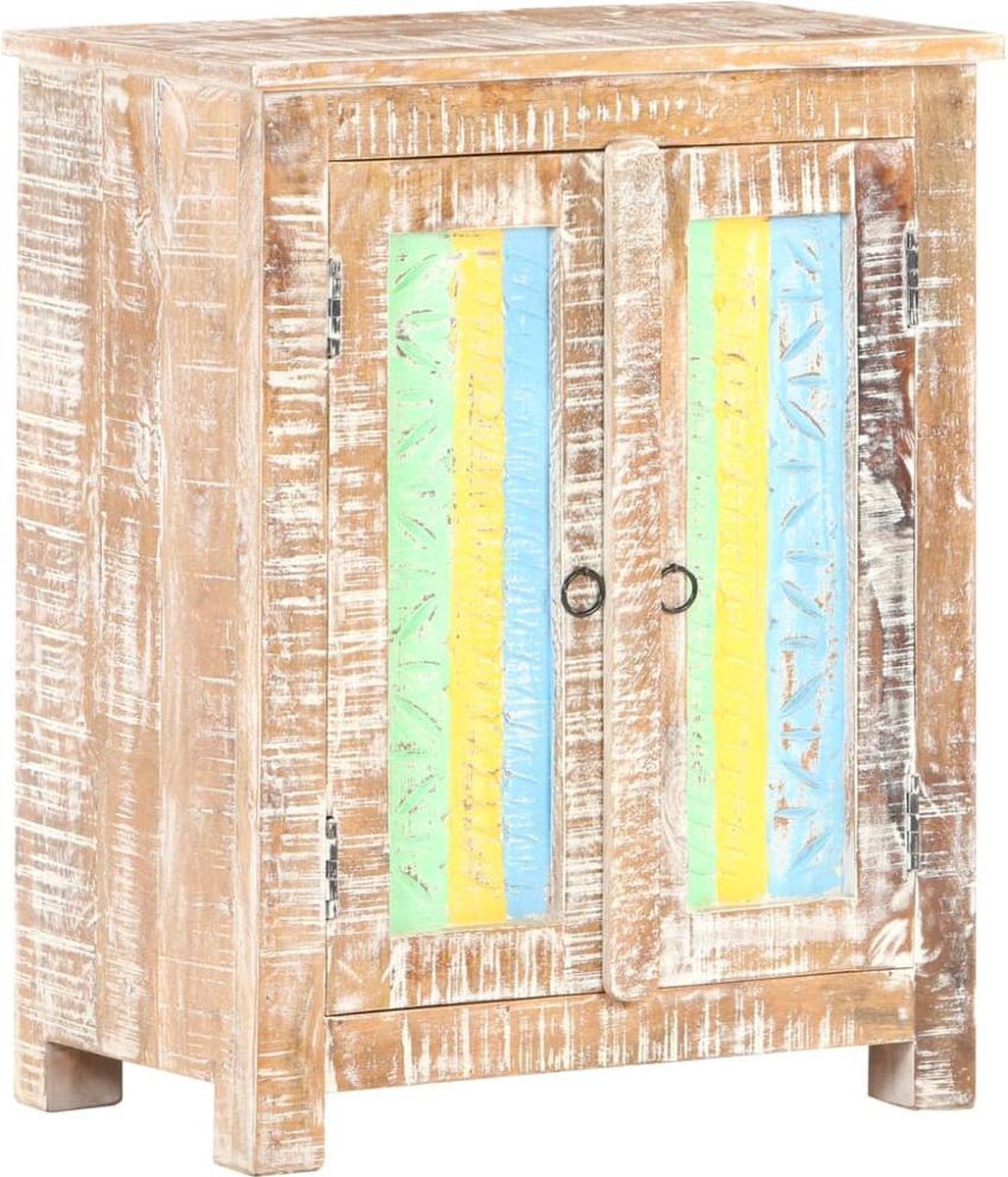 Vidaxl Dressoir 61x35x76 Cm Ruw Acaciahout