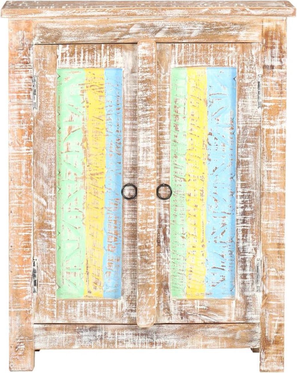 Vidaxl Dressoir 61x35x76 Cm Ruw Acaciahout