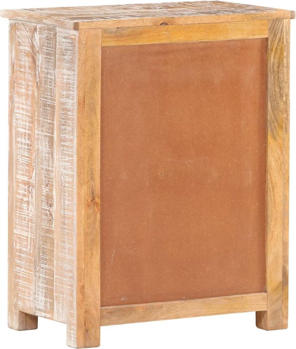 Vidaxl Dressoir 61x35x76 Cm Ruw Acaciahout