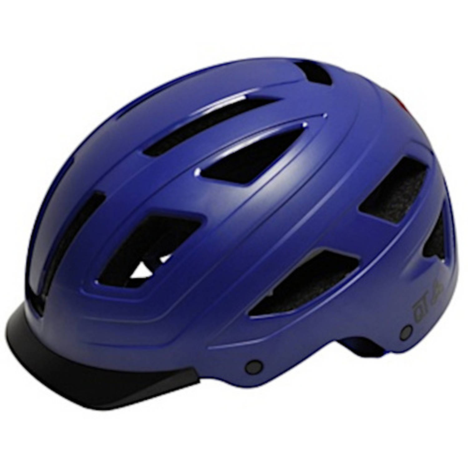 QT Cycletech Fietshelm Urban Style Donker - Blauw