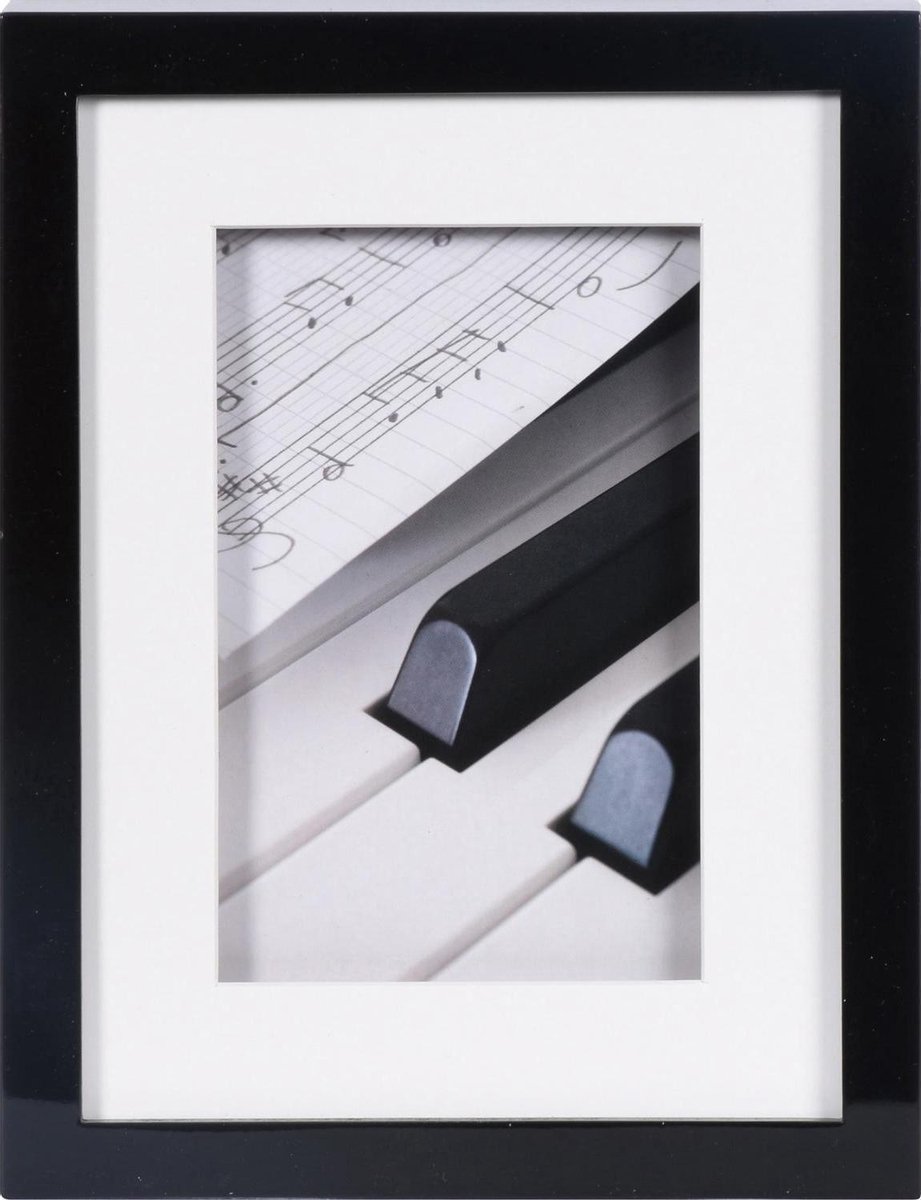 Henzo Fotolijst - Piano - Fotomaat 15x20 Cm - - Zwart