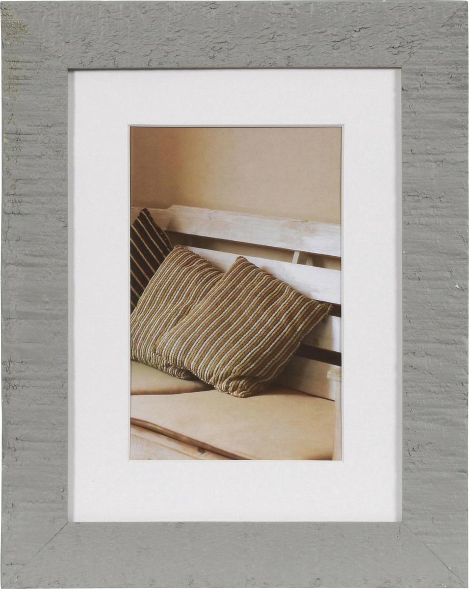 Henzo Fotolijst - Driftwood - Fotomaat 15x20 Cm - - Grijs