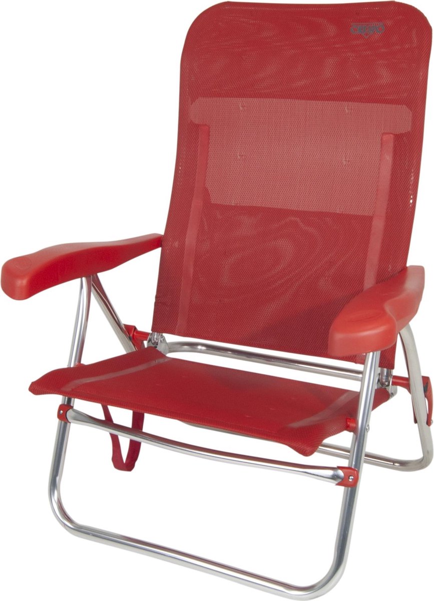 Crespo AL 205 Strandstoel - Rood
