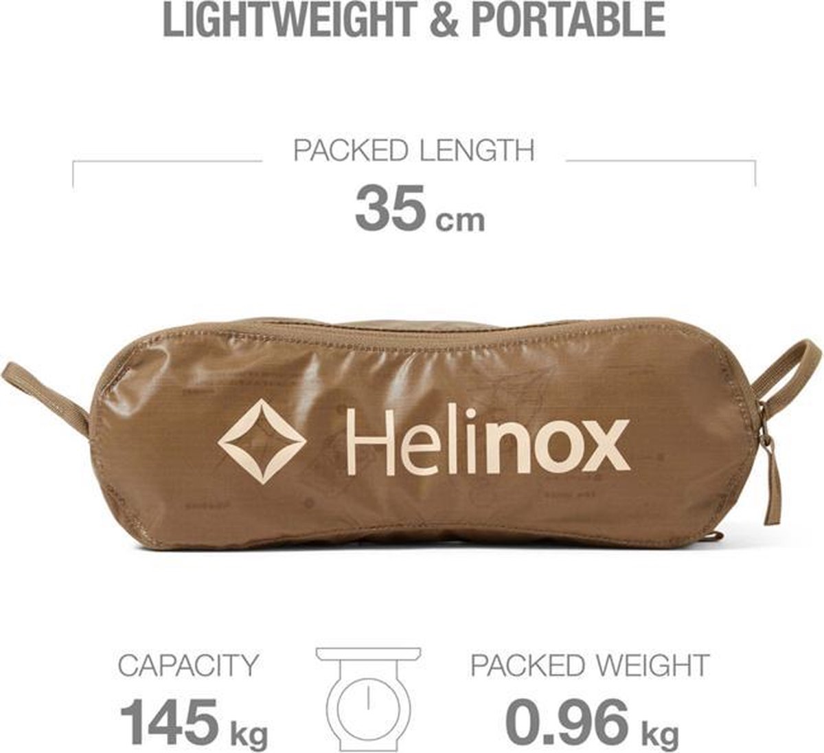 Helinox Chair One Lichtgewicht Stoel - Bruin