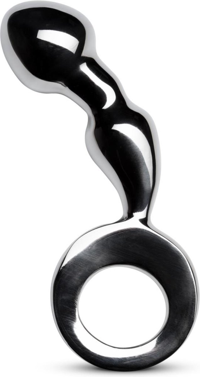 Sinner - Drang Fun Metalen Anaal Plug - Silver