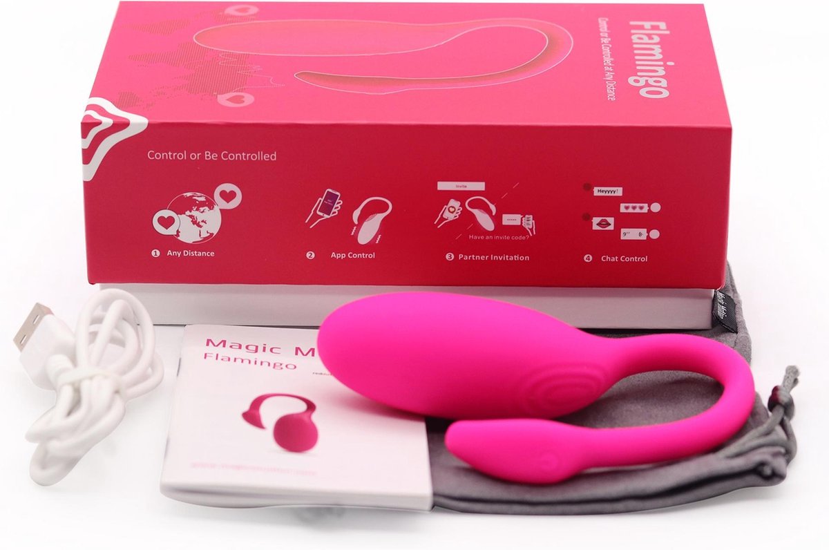Magic Motion - Flamingo Vibrerende Bullet - Roze Magic Motion - Flamingo Vibrerende Bullet - Roze