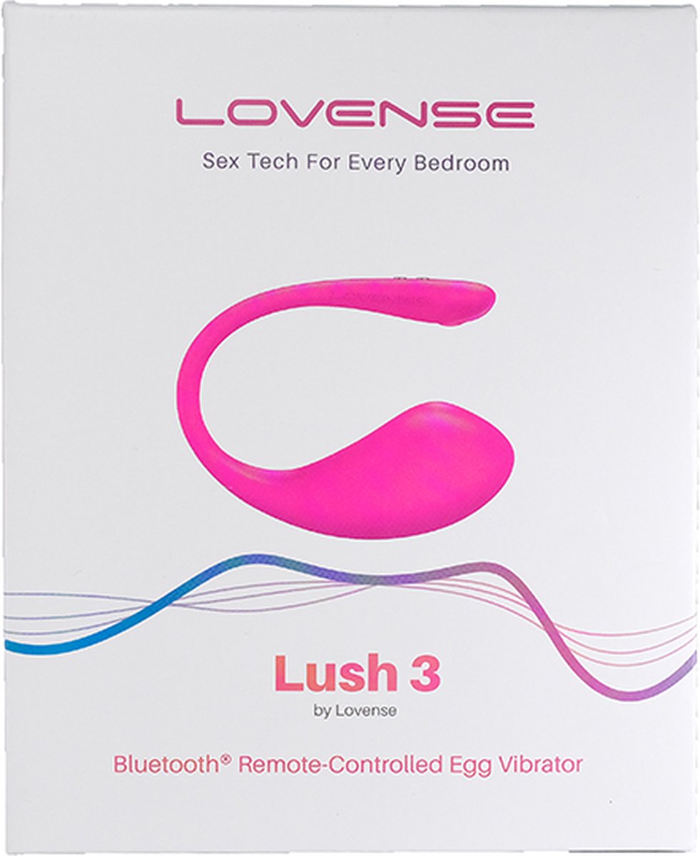 Lovense Lush 3.0 Vibratie Eitje - Roze