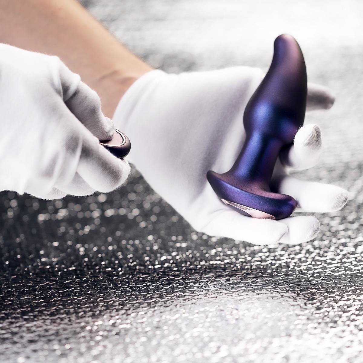 Hueman - Asteroid Rimmende Anaal Plug - Paars