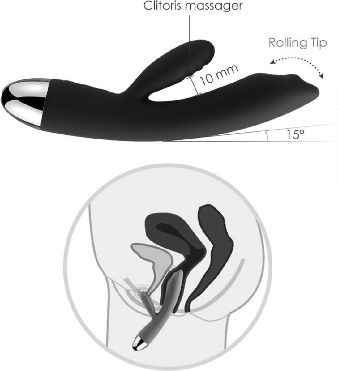 SVAKOM - Trysta Rabbit G-Spot Vibrator - Violet - Paars