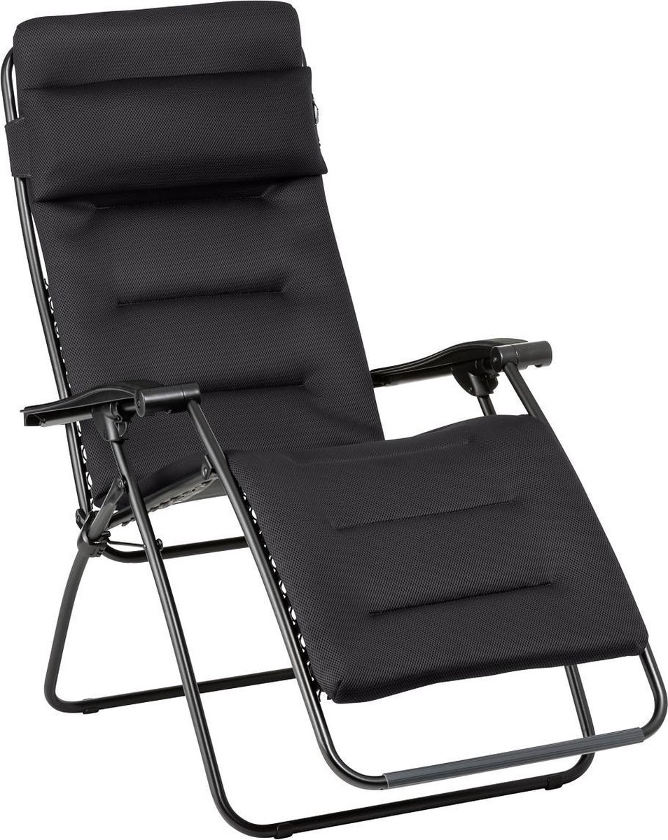 Lafuma RSX Clip Air Comfort Relaxstoel - Zwart