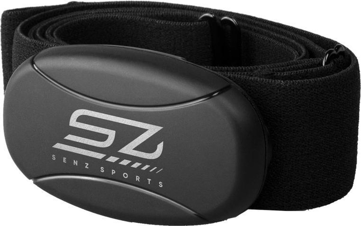 Senz Sports Hartslagmeter - 3-in-1 Borstband - - Zwart