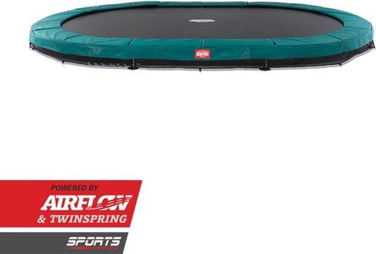 BERG Toys Trampoline - Grand Champion Inground - 520 Cm - - Groen