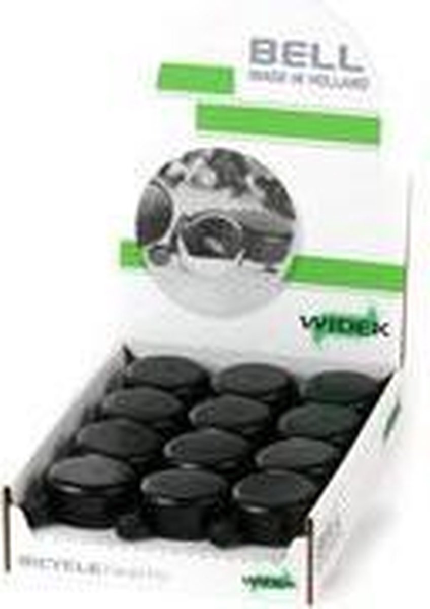 Widek Fietsbel E-bikes 22,2 Mm Staal - Zwart