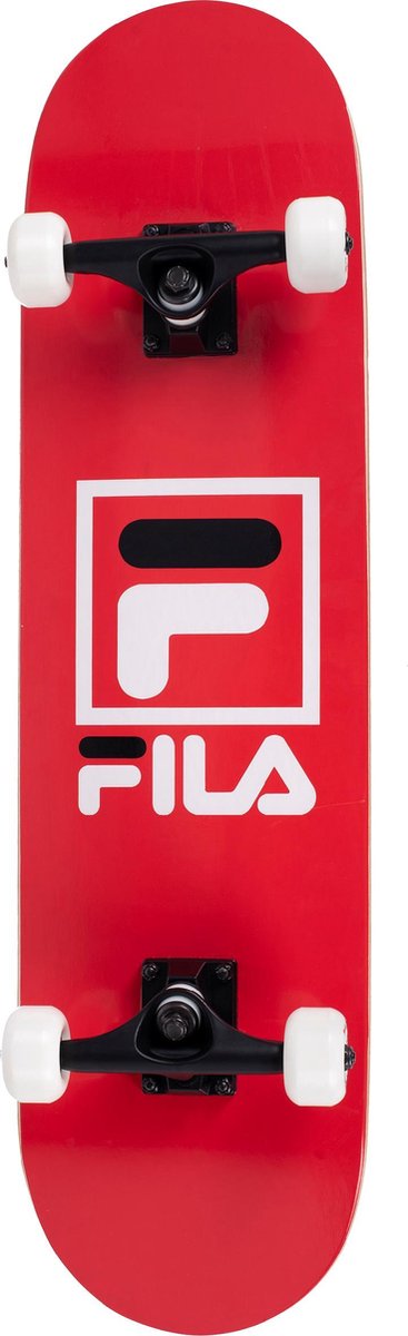 Fila Skateboard Logo 20 X 79 Cm Abec 7 Hout - Rood