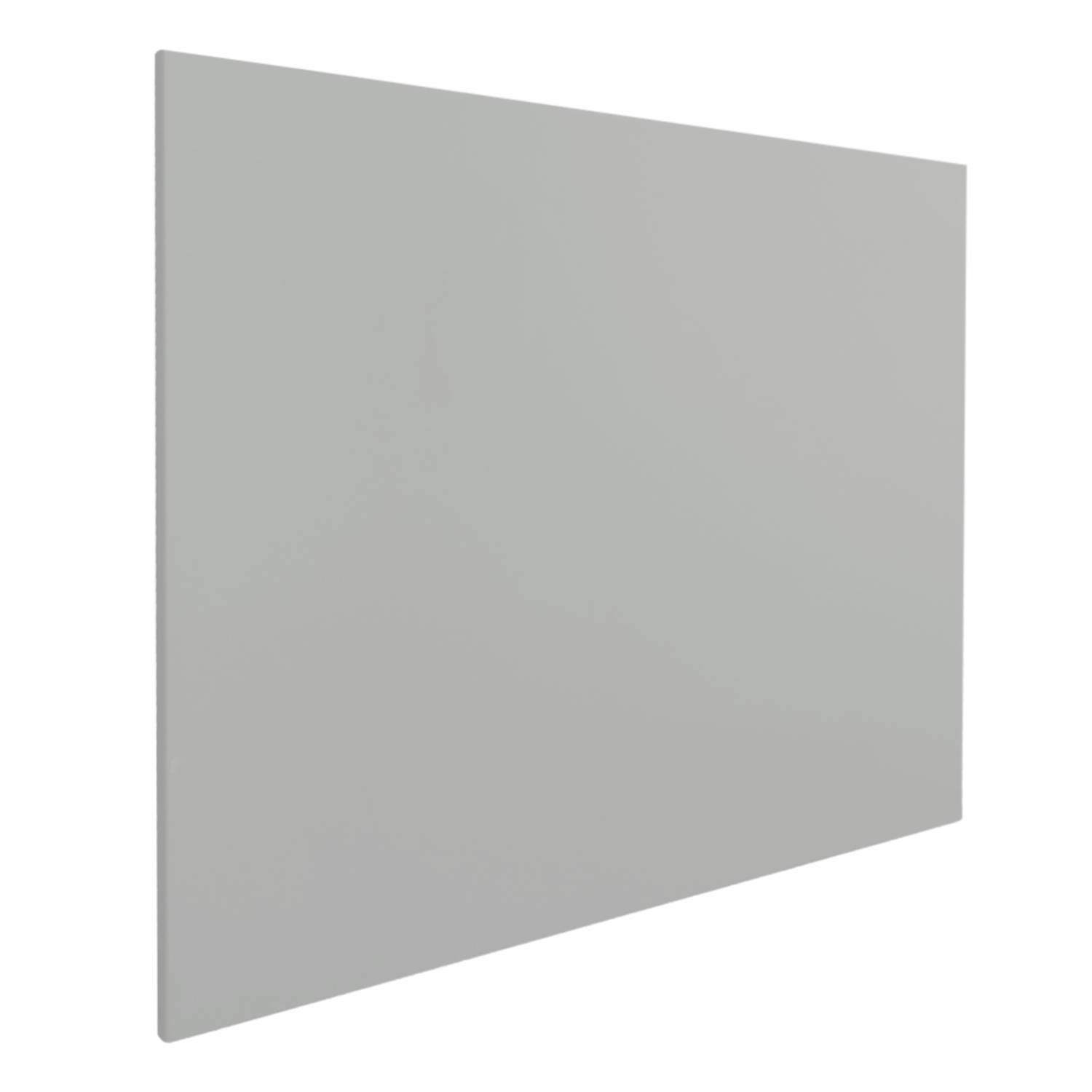 IVOL Whiteboard Zonder Rand - 100x200 Cm - - Grijs