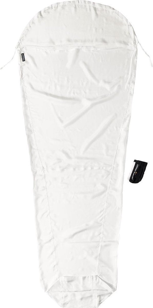 Cocoon Mummy Liner Zijde Lakenzak - - Wit