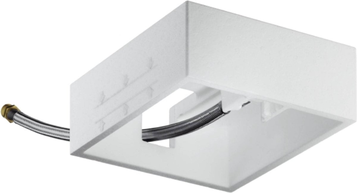 Hansgrohe Raindance S Air basisgarnituur voor hoofddouche 26x26 cm. plafond Chroom