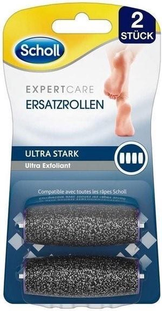 Scholl Voetvijl - Navulling Velvet Smooth - Ultra Harde Huid - 2 Stuks