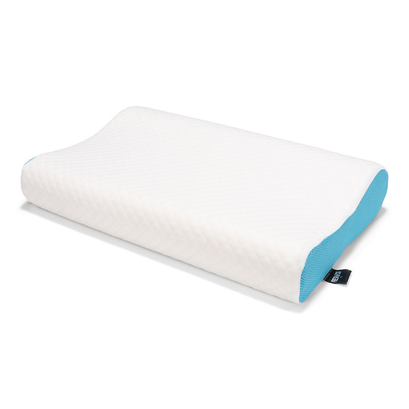 Fresh & Co Kussen Memory Foam - Nek 60 x 40 x 11/9 cm - Wit