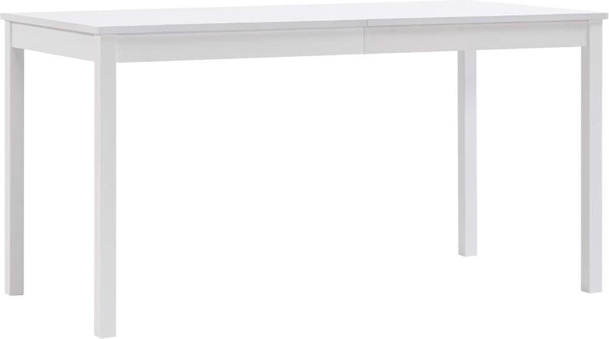 Vidaxl 7-delige Eethoek Grenenhout - Wit