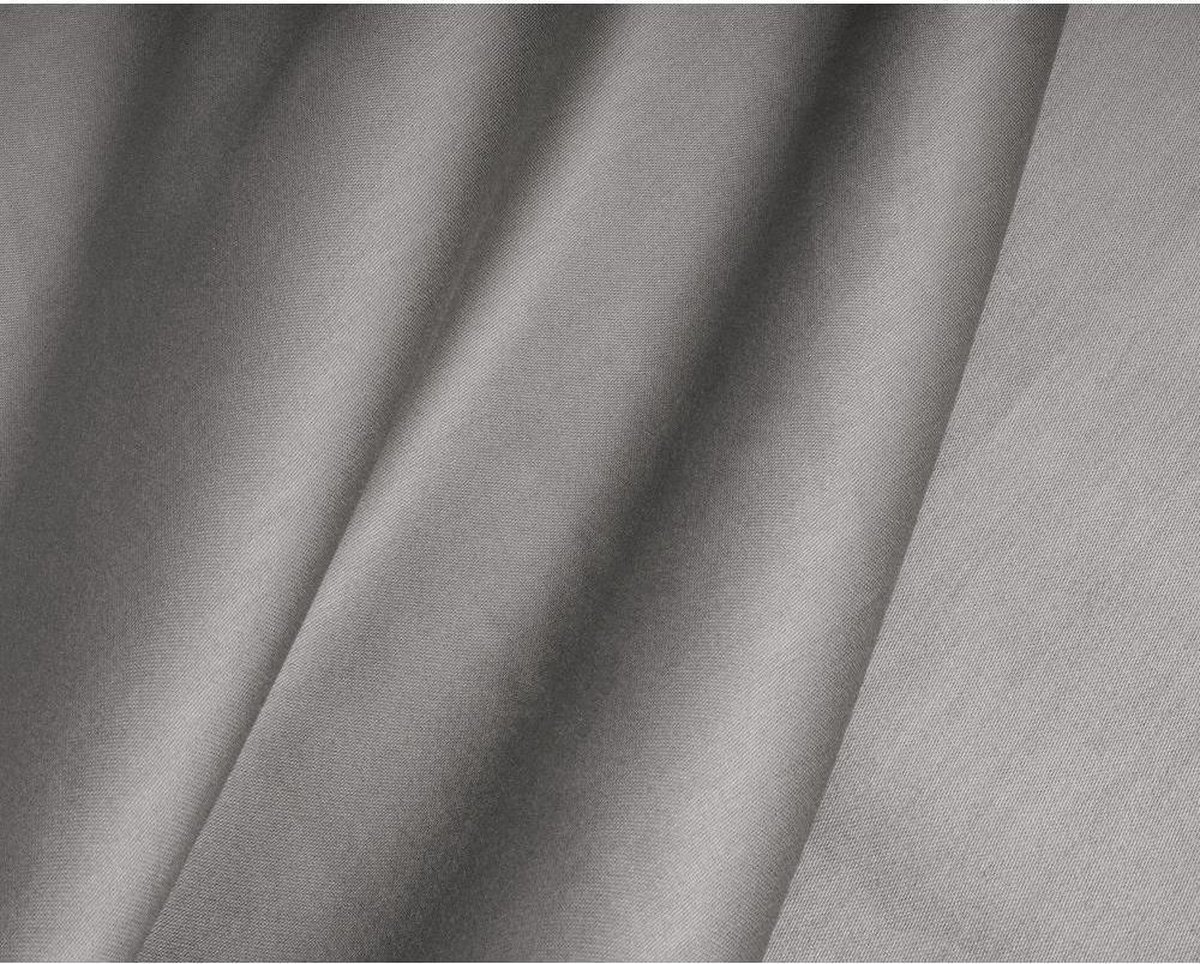 Primaviera Deluxe Satijn Hoeslaken - 180 x 200 cm - Grijs