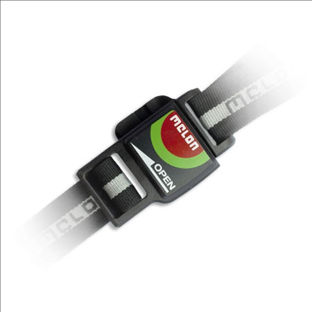 MELON Fietshelm Straight White Black - Zwart