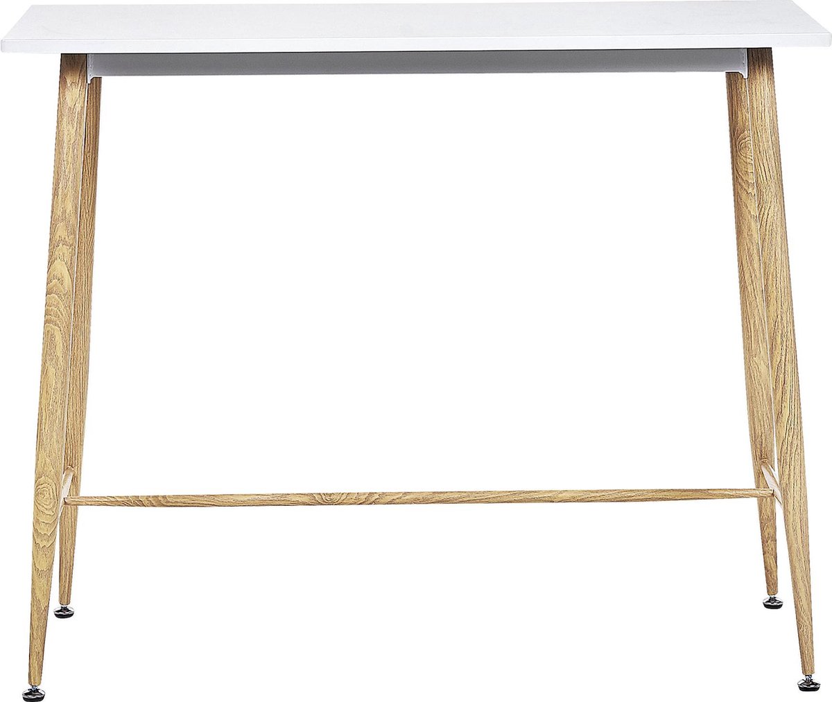 Beliani Chaves Eettafel Mdf 50 X 110 Cm - Wit
